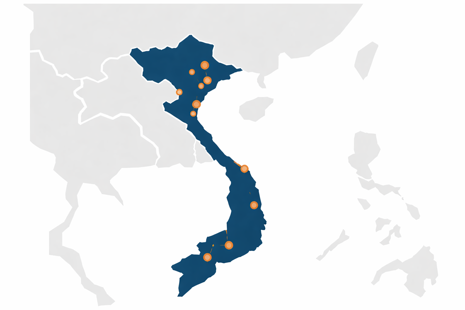 TBG Logistics Brand Locations